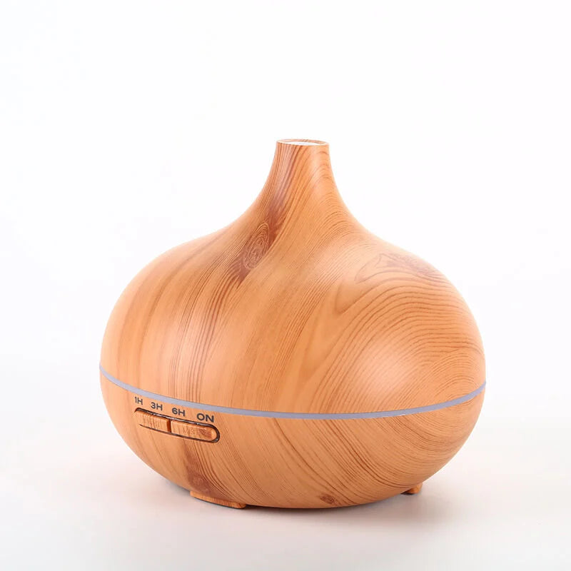 Diffuseur ZenAura™ 5-en-1 Bois Naturel