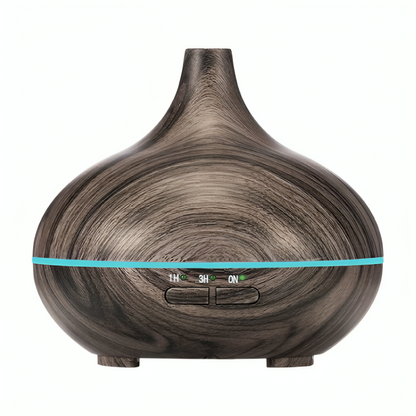 Diffuseur ZenAura™ 5-en-1 Bois Naturel